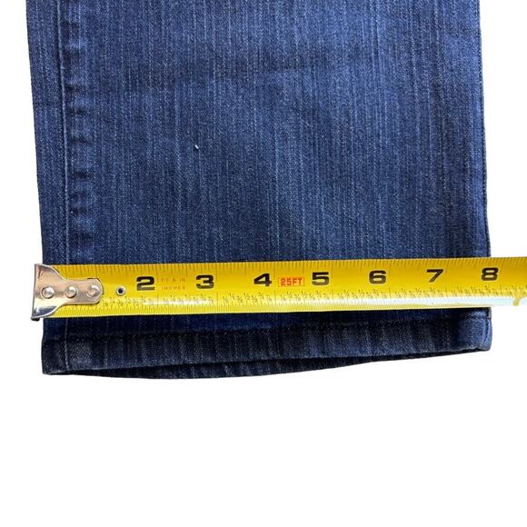 Talbots Petite Sz 10 Straight Leg Stretch Jeans Dark Wash Dressy Business Casual - Picture 12 of 12